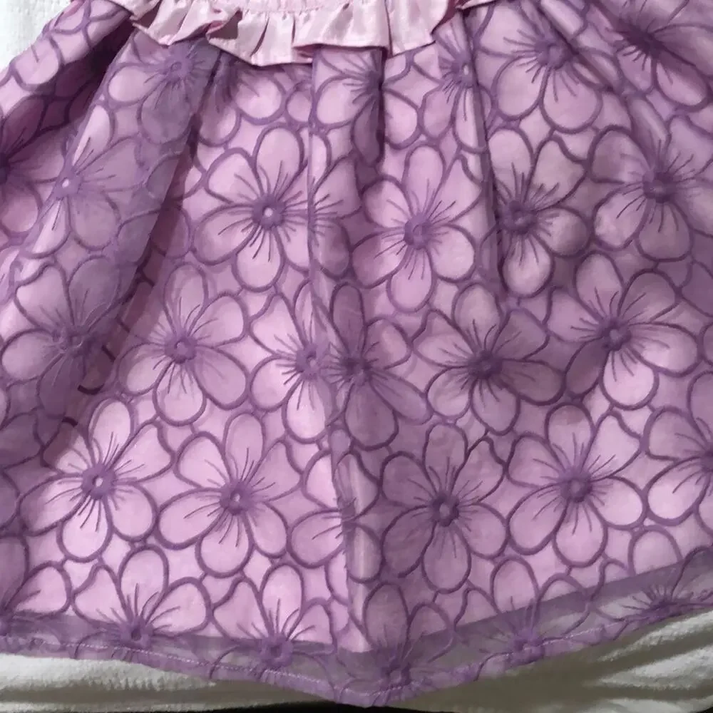 Gymboree Lavender floral dress 18-24m NWT perfect